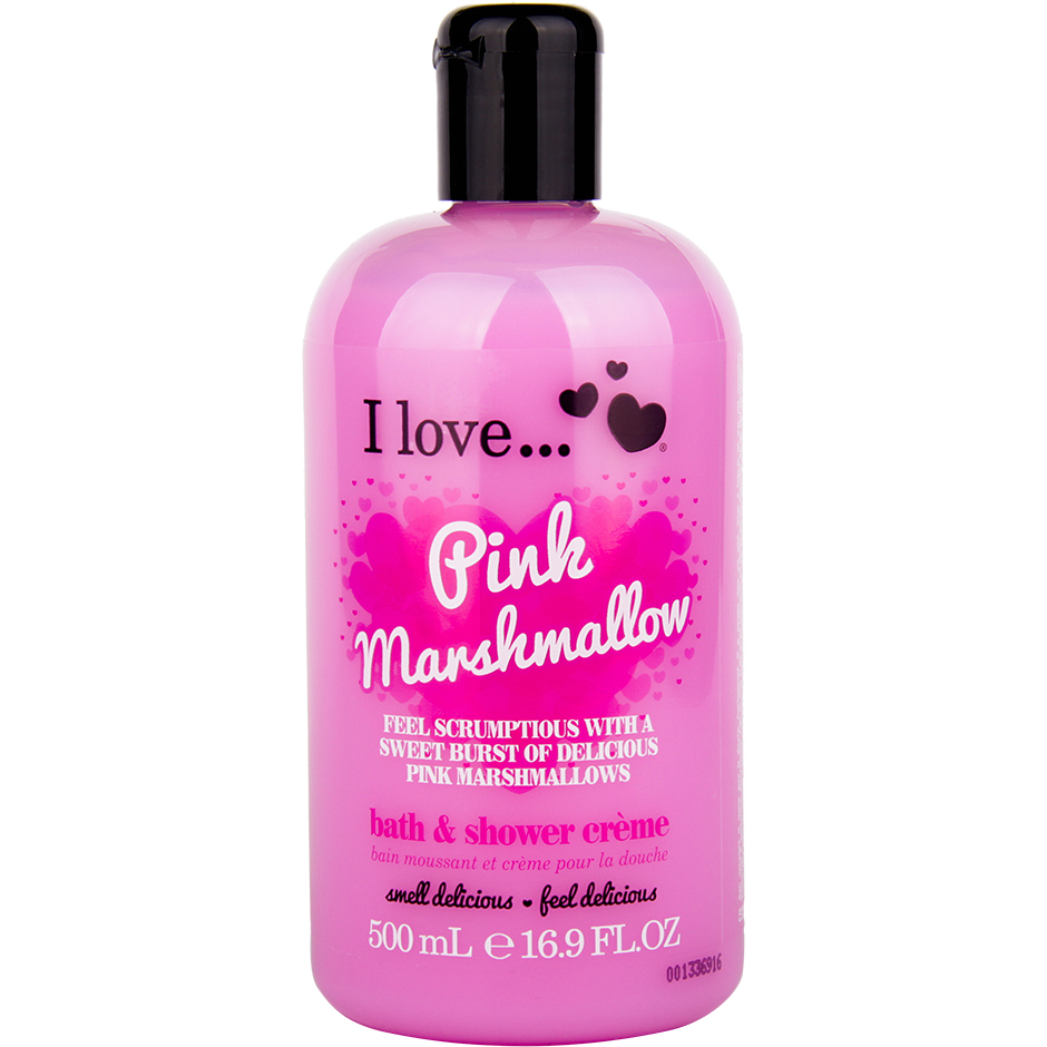 Pink Marshmallow, 500 ml I love… Badbomber, badskum & badolja